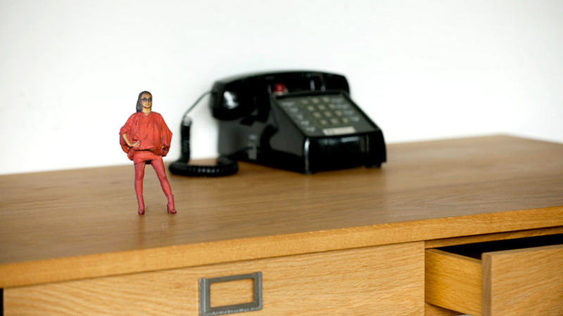 Illustration for article titled In Japan, Little Plastic Figures Make Lovely Portraits